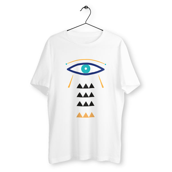 T-shirt Unisexe Œil d'Horus en Coton Bio - Collection Kemet - Numydya T-shirt Unisexe Femme, Homme, Kemet