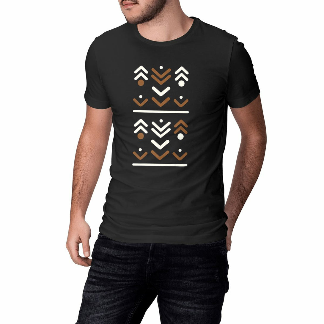 T-shirt unisexe en coton bio - Motif tribal africain - Numydya T-shirt Unisexe Femme, Homme, Tribalia